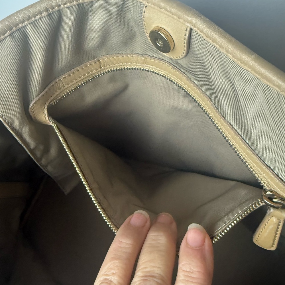 Dior Tan Quilted Tote Bag - Picture 10 of 10